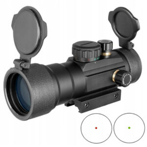 LUNETA CELOWNICZA 3X44 KOLIMATOR RED GREEN DOT CELOWNIK OPTYKA DO WIATRÓWKI ASG