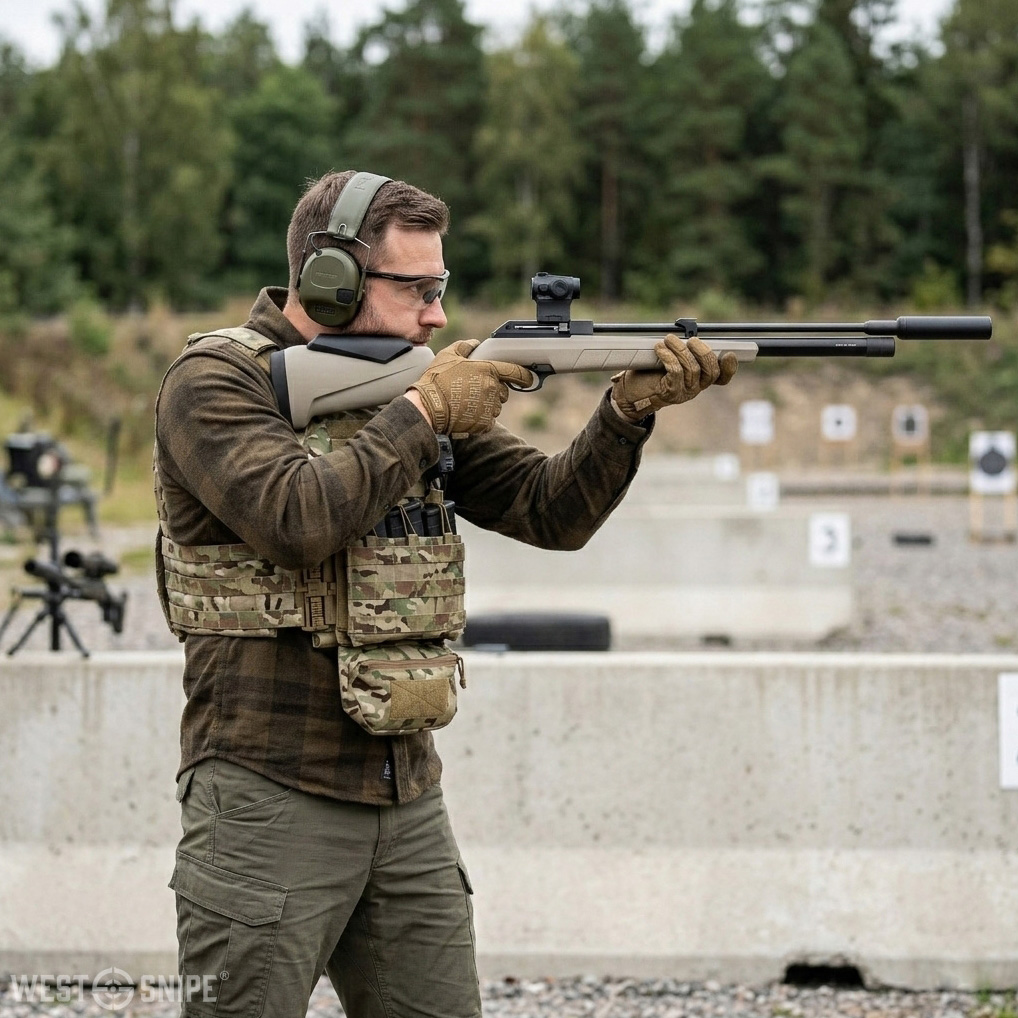 WIATRÓWKA KARABINEK PR900S GEN3 KAL. 5,5MM SNOWPEAK PCP PNEUMATYCZNY EKP<17J - obrazek 9