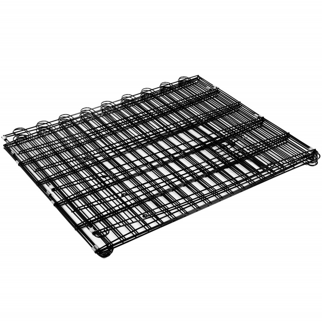 KOJEC KLATKA ZAGRODA MODUŁOWA DLA ZWIERZĄT PSA KOTA CZARNA 6 PANELI X88CM - obrazek 7