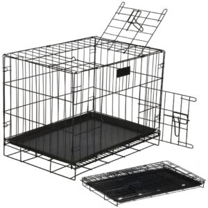 KLATKA DLA PSA KOTA KRÓLIKA ZWIERZĄT METALOWA KOJEC TRANSPORTER L 70CM