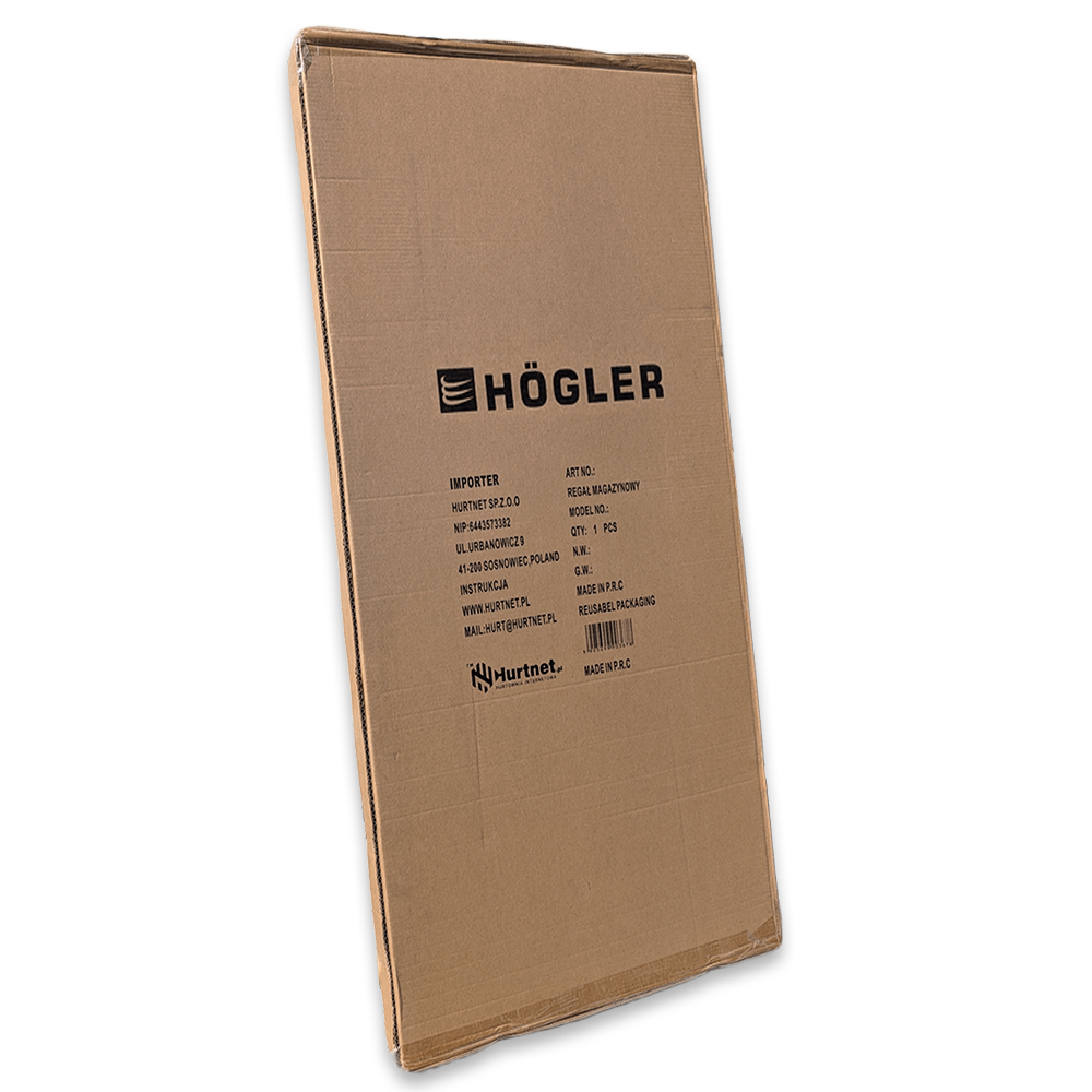 REGAŁ METALOWY MAGAZYNOWY GARAŻOWY SREBRNY 5 PÓŁEK 1000KG 205X120X40 - obrazek 2