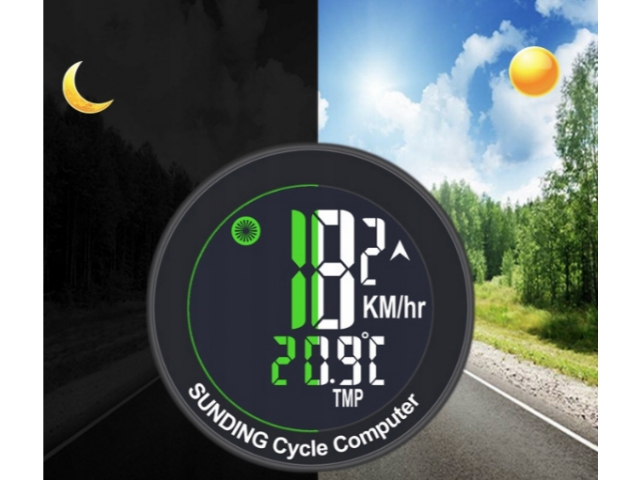 Licznik rowerowy z wyświetlaczem LED