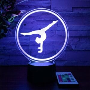 LAMPKA NOCNA GIMNASTYKA 3D LED