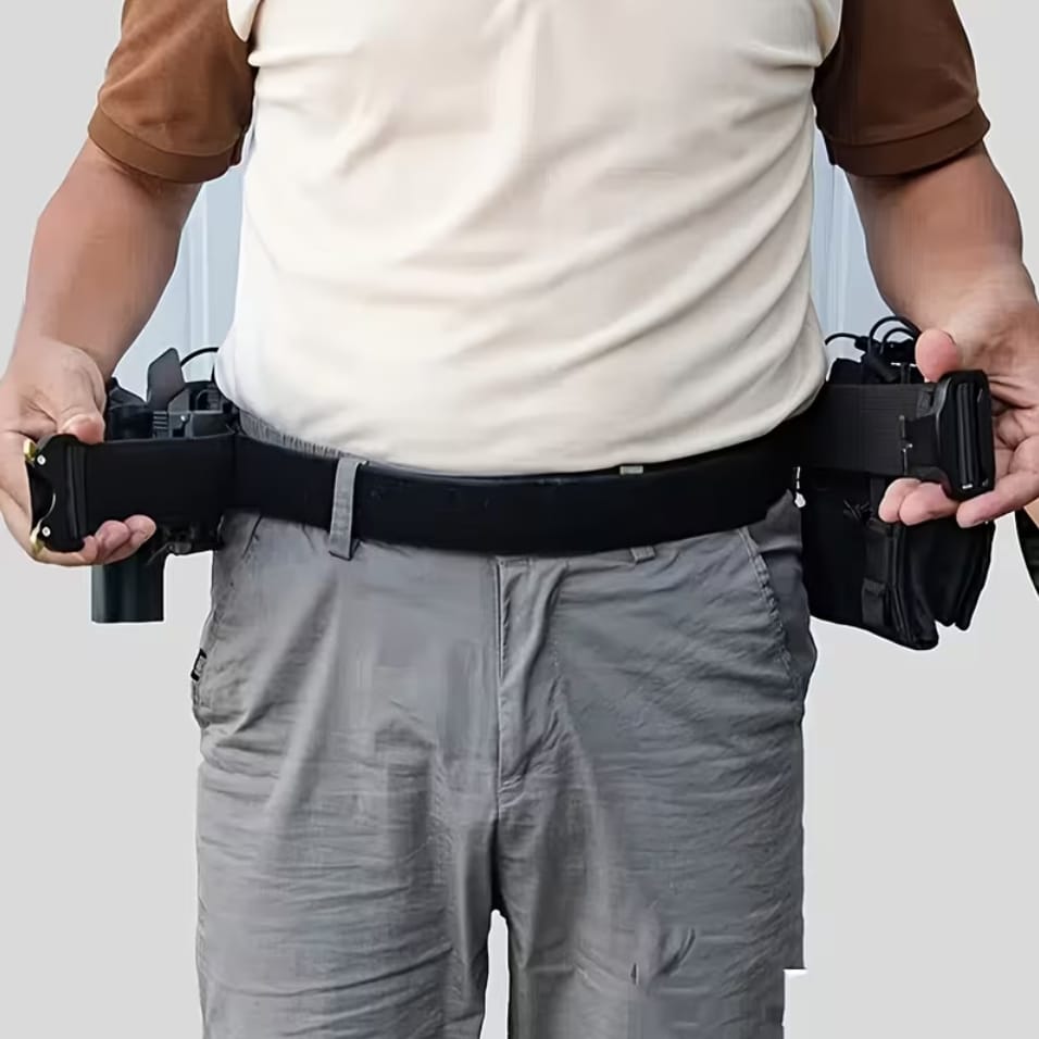 PAS TAKTYCZNY Z PASEM WEWNĘTRZNYM PASEK TURYSTYCZNY WOJSKOWY MOLLE PREMIUM 110CM - obrazek 6