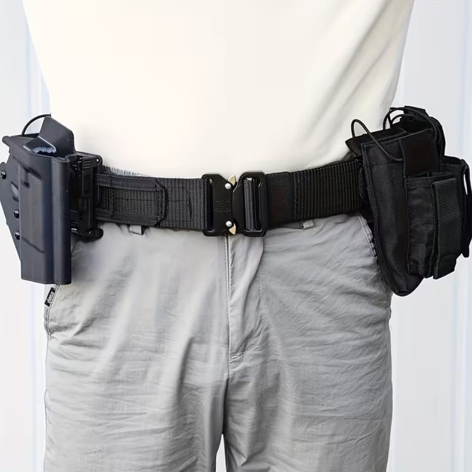 PAS TAKTYCZNY Z PASEM WEWNĘTRZNYM PASEK TURYSTYCZNY WOJSKOWY MOLLE PREMIUM 110CM - obrazek 4