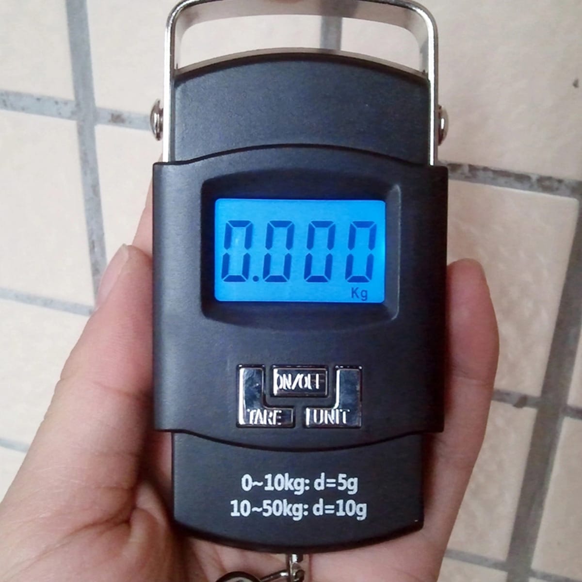 ELEKTRONICZNA WAGA HAKOWA 50kg - obrazek 7