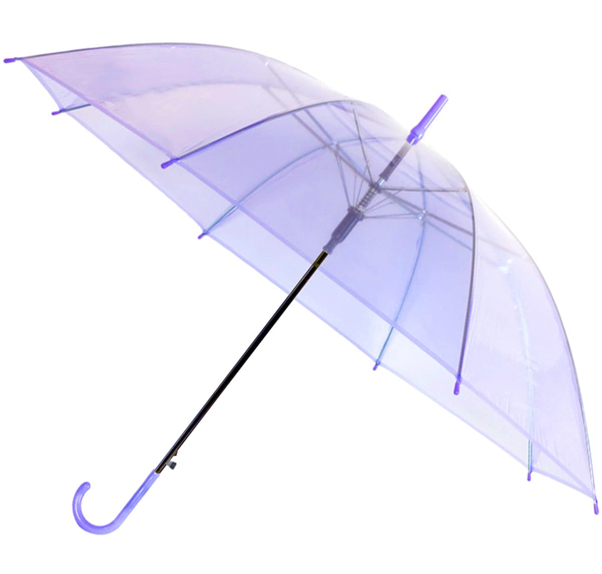 PARASOL PRZEZROCZYSTY FIOLETOWY - obrazek 2