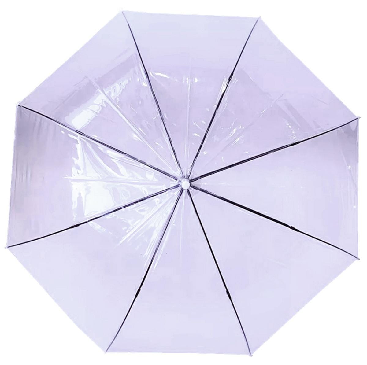 PARASOL PRZEZROCZYSTY FIOLETOWY - obrazek 3