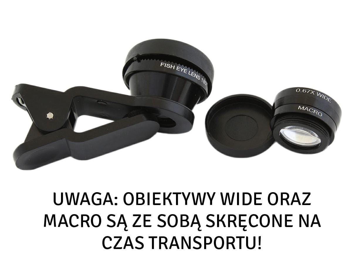 ZESTAW OBIEKTYWÓW 3W1 XLINE - obrazek 9
