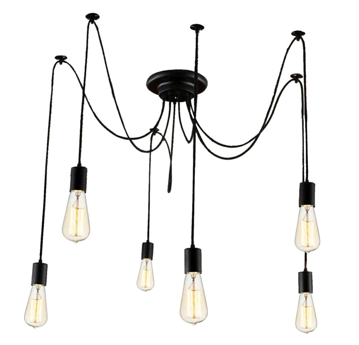 LAMPA SUFITOWA 6 RAMION ŻYRANDOL
