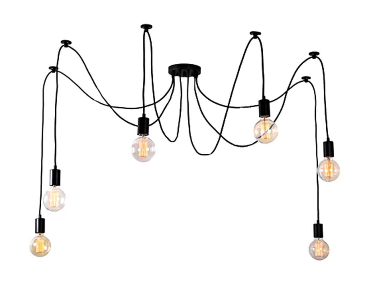 LAMPA SUFITOWA 6 RAMION ŻYRANDOL - obrazek 2