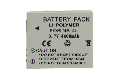 BATERIA CANON NB-4L 4400MAH
