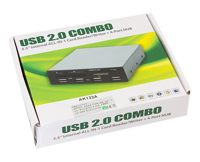 CZYTNIK SD CF MS XD 4XUSB AKTYW.. - obrazek 3