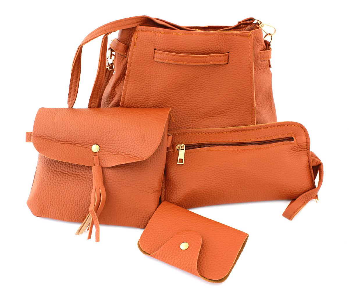 TOREBKA ZESTAW 4 TOREBEK 4w1 BROWN