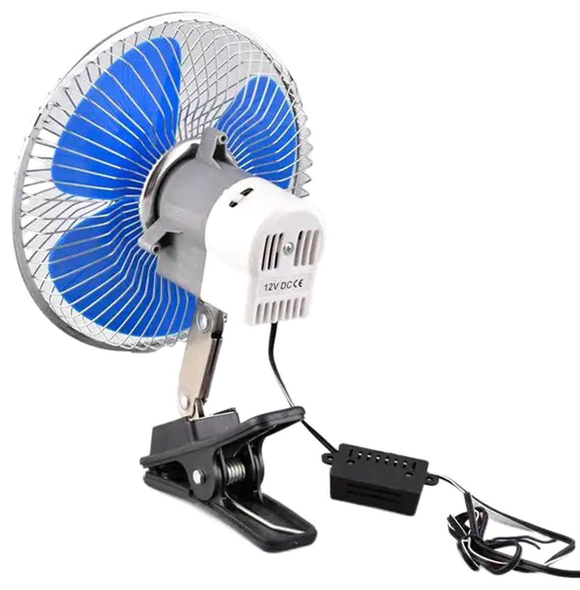 WIATRAK SAMOCHODOWY 12V 18CM - obrazek 3
