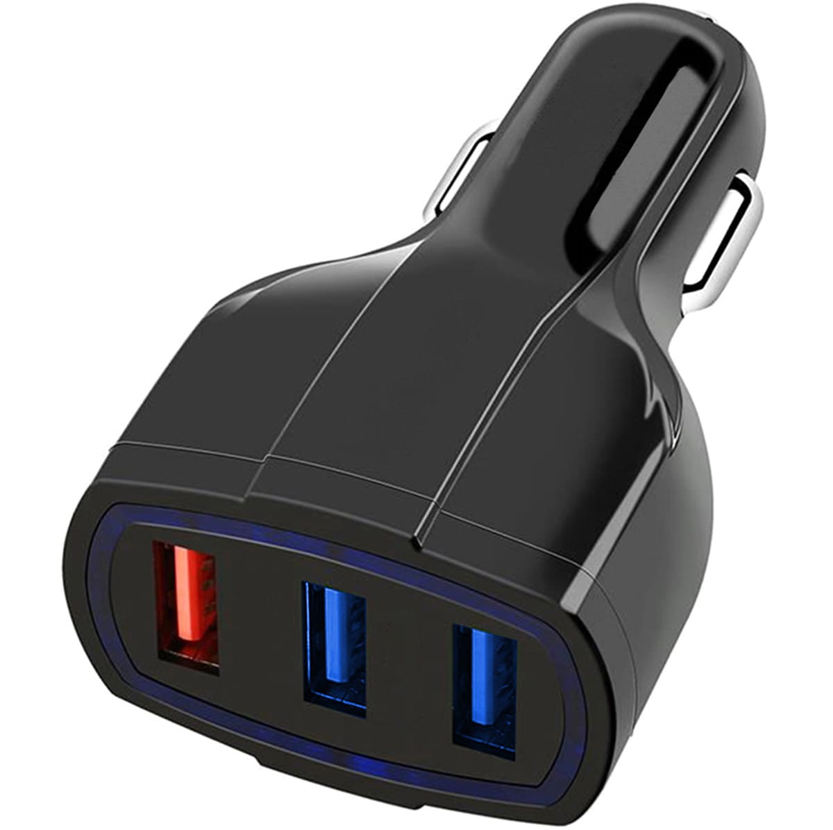 ŁADOWARKA SAM. QC 3.0 3xUSB BLACK - obrazek 2