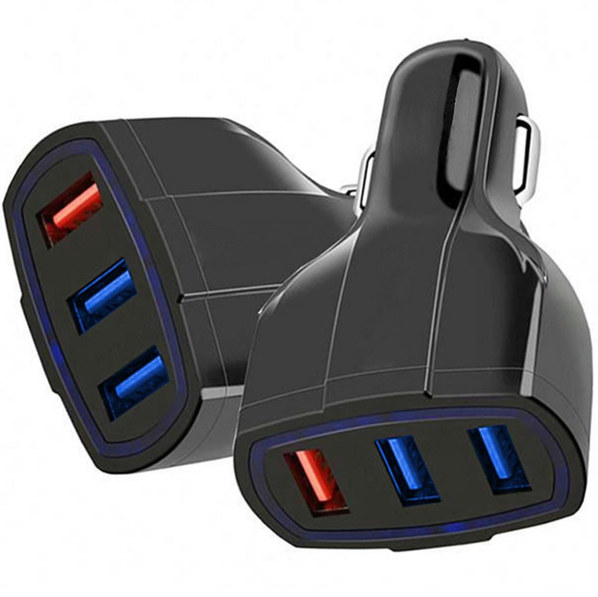 ŁADOWARKA SAM. QC 3.0 3xUSB BLACK - obrazek 5