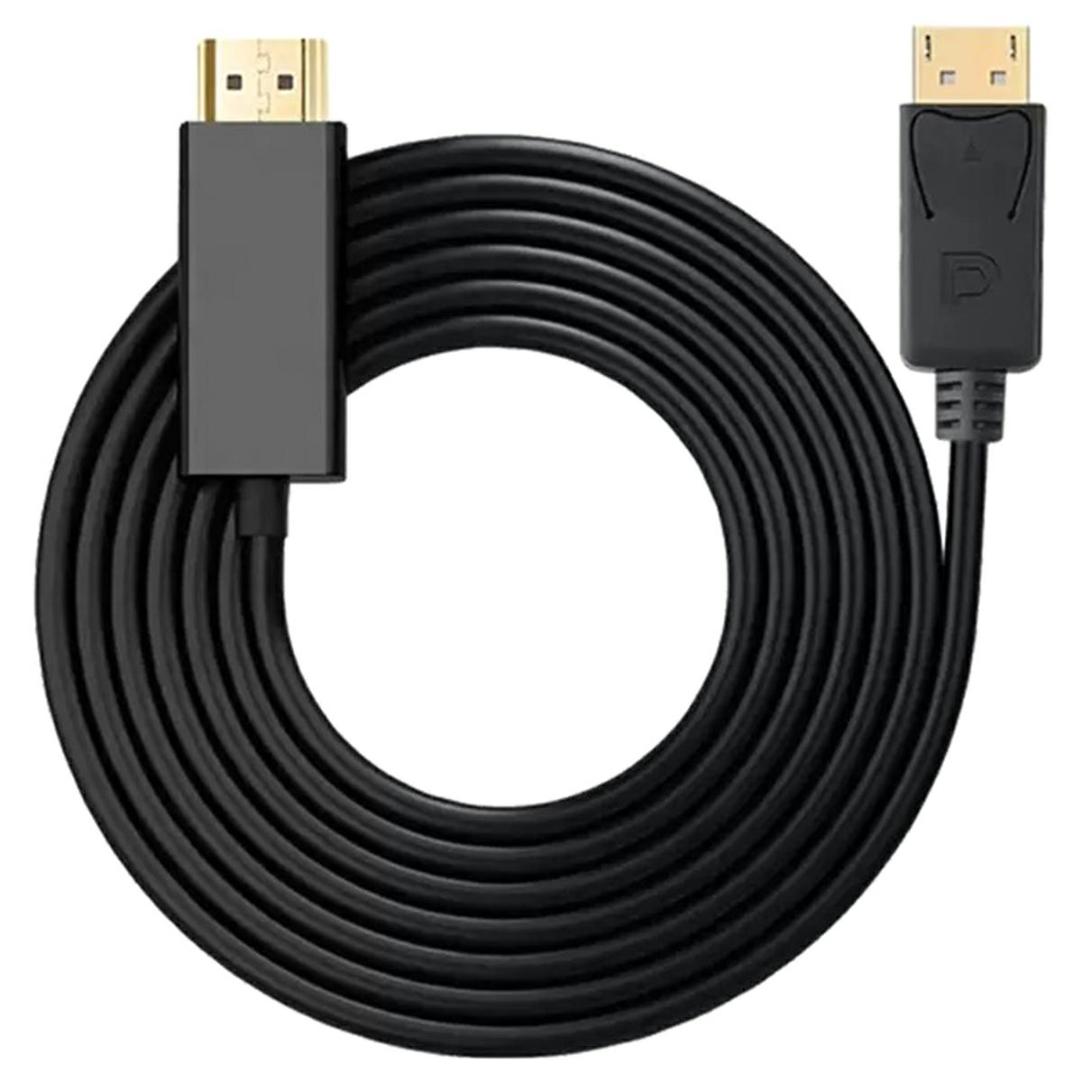 KABEL DISPLAYPORT DO HDMI 1.8M 4K - obrazek 3