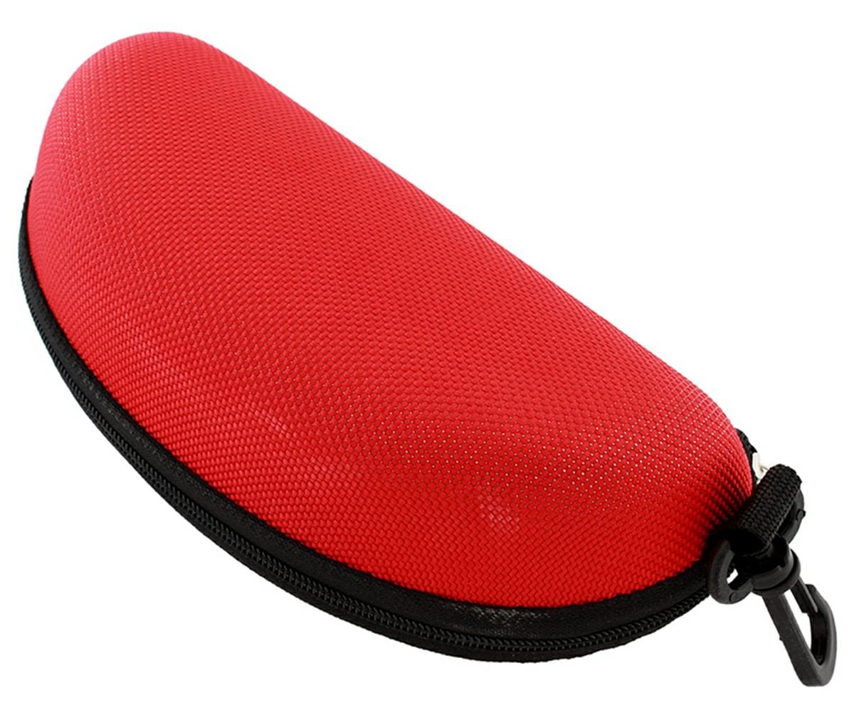 TWARDE ETUI NA OKULARY CZERWONE - obrazek 2