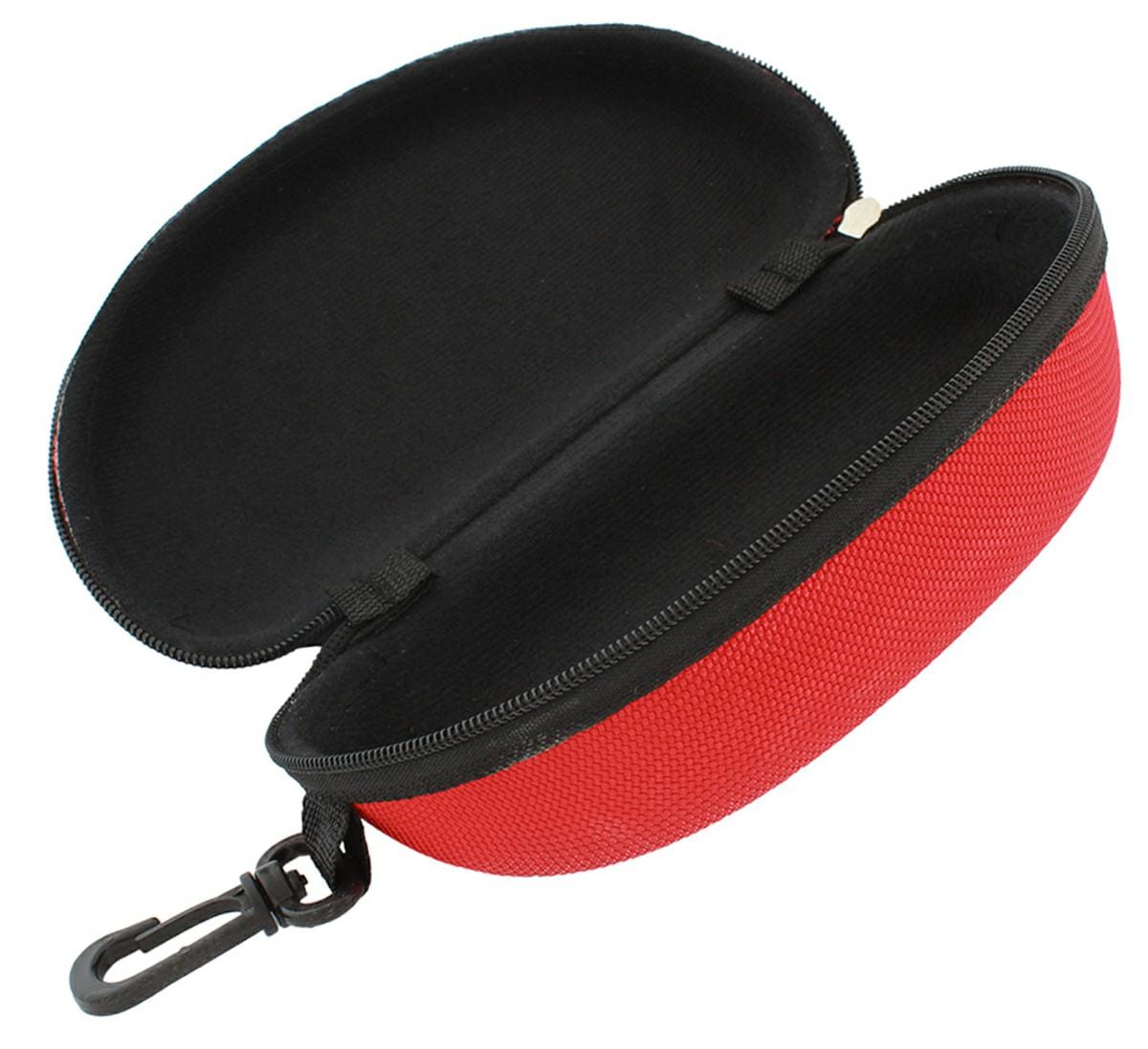 TWARDE ETUI NA OKULARY CZERWONE - obrazek 4