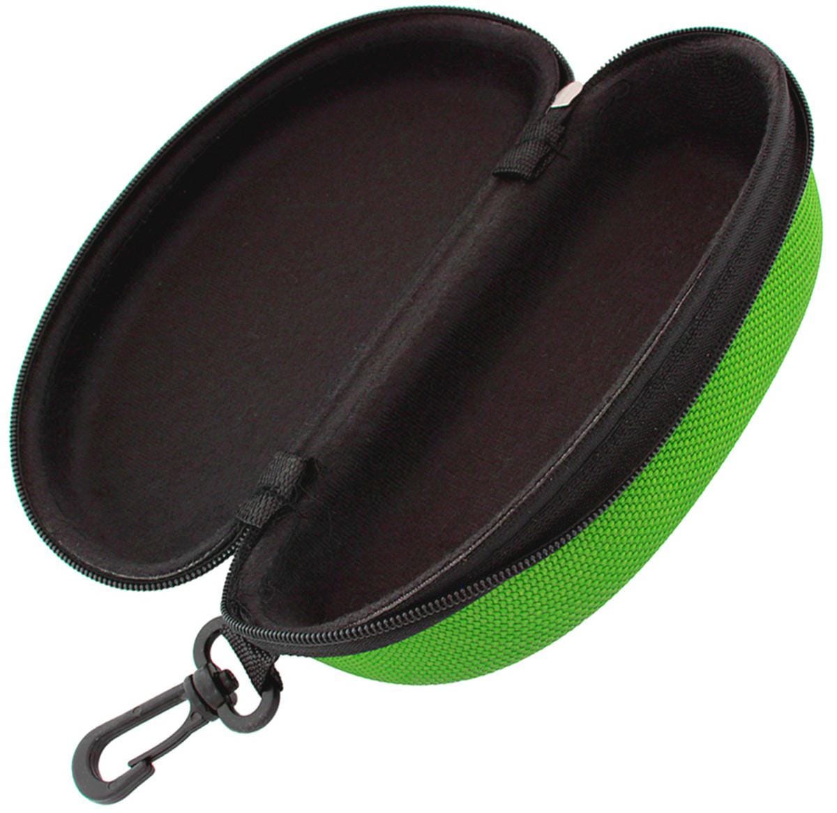 TWARDE ETUI NA OKULARY ZIELONY - obrazek 4