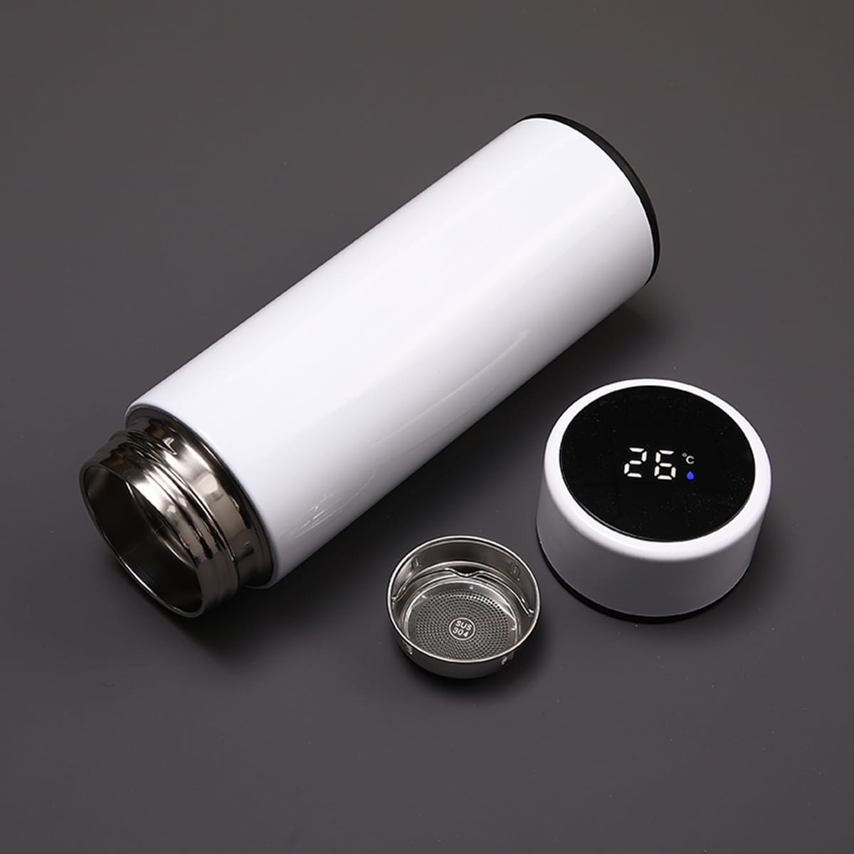 KUBEK TERM. SMART 500ML WHITE - obrazek 3