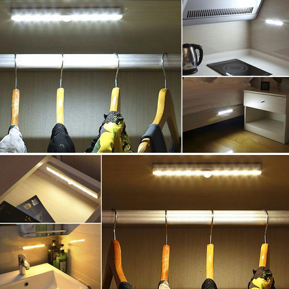 BEZPRZEWODOWA LAMPKA 10LED CZUJNIK - obrazek 6