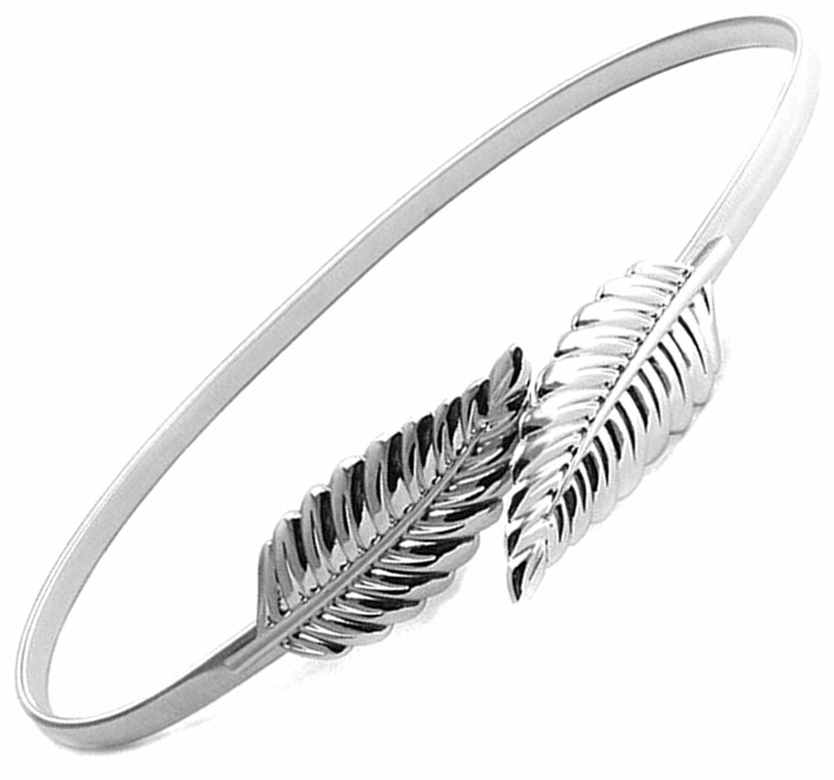 PASEK DAMSKI 68-100CM SILVER