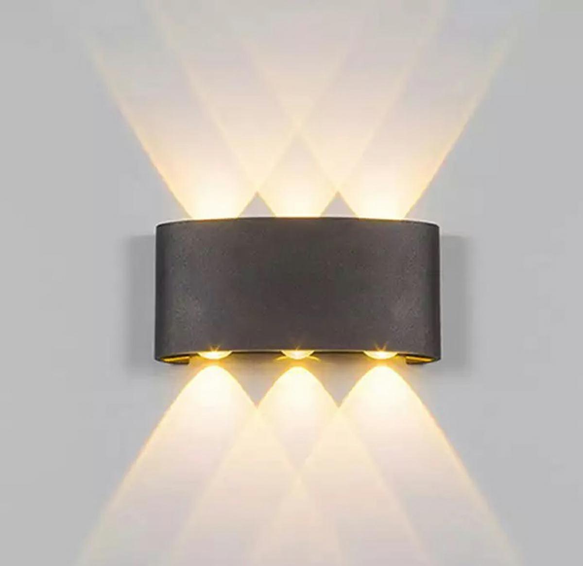 LAMPA ŚCIENNA KINKIET GÓRA-DÓŁ - obrazek 6