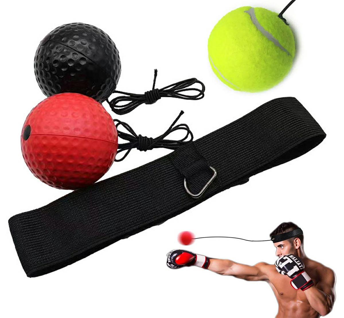 3X PIŁKA REFLEKSOWA FIGHT BALL