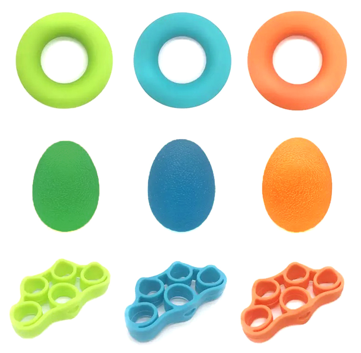 ZESTAW 9 GUM DO ĆWICZEŃ RĘKI - obrazek 2