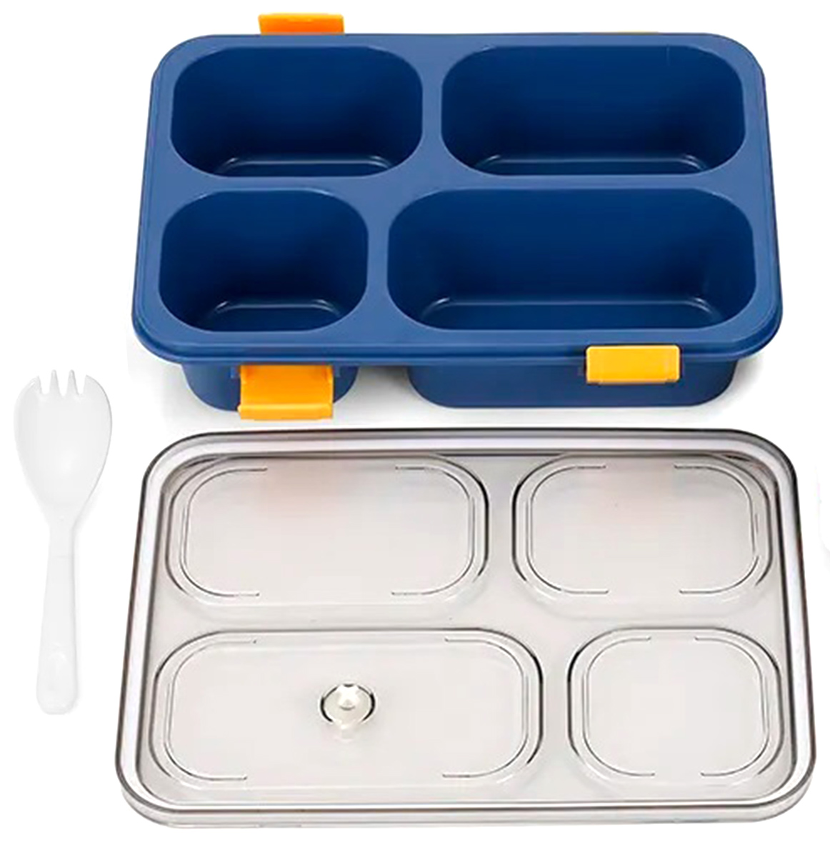 POJEMNIK LUNCHBOX 1200ml NIEBIESKI - obrazek 2