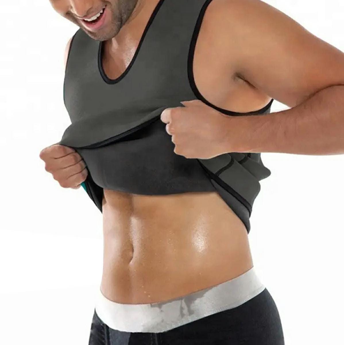 KOSZULKA NEOPRENOWA FITNESS M - obrazek 3