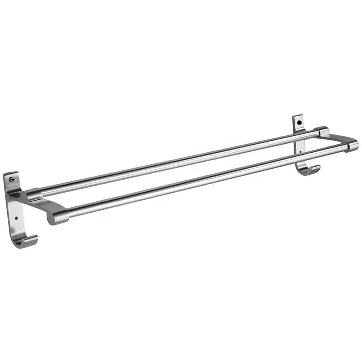 WIESZAK NA RĘCZNIKI 60CM SILVER