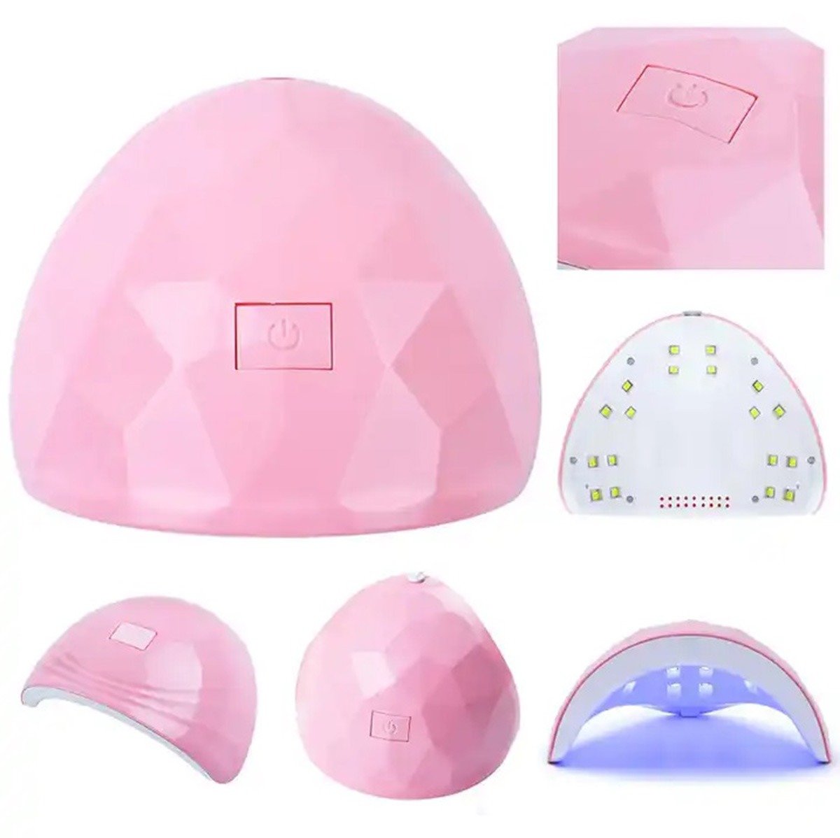 LAMPA UV LED 18 LED PINK - obrazek 5