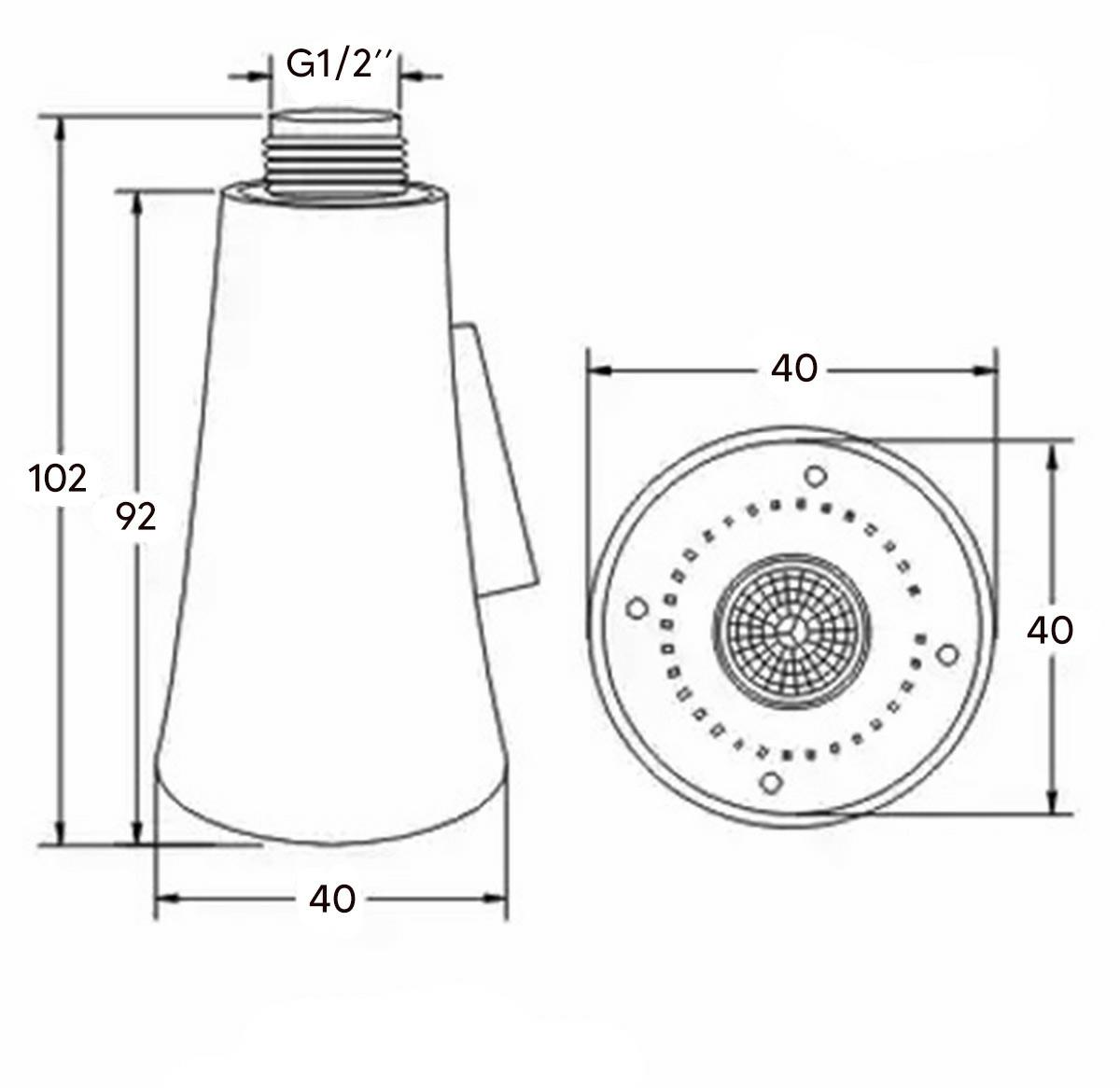 PERLATOR KUCHENNY CZARNY - obrazek 3