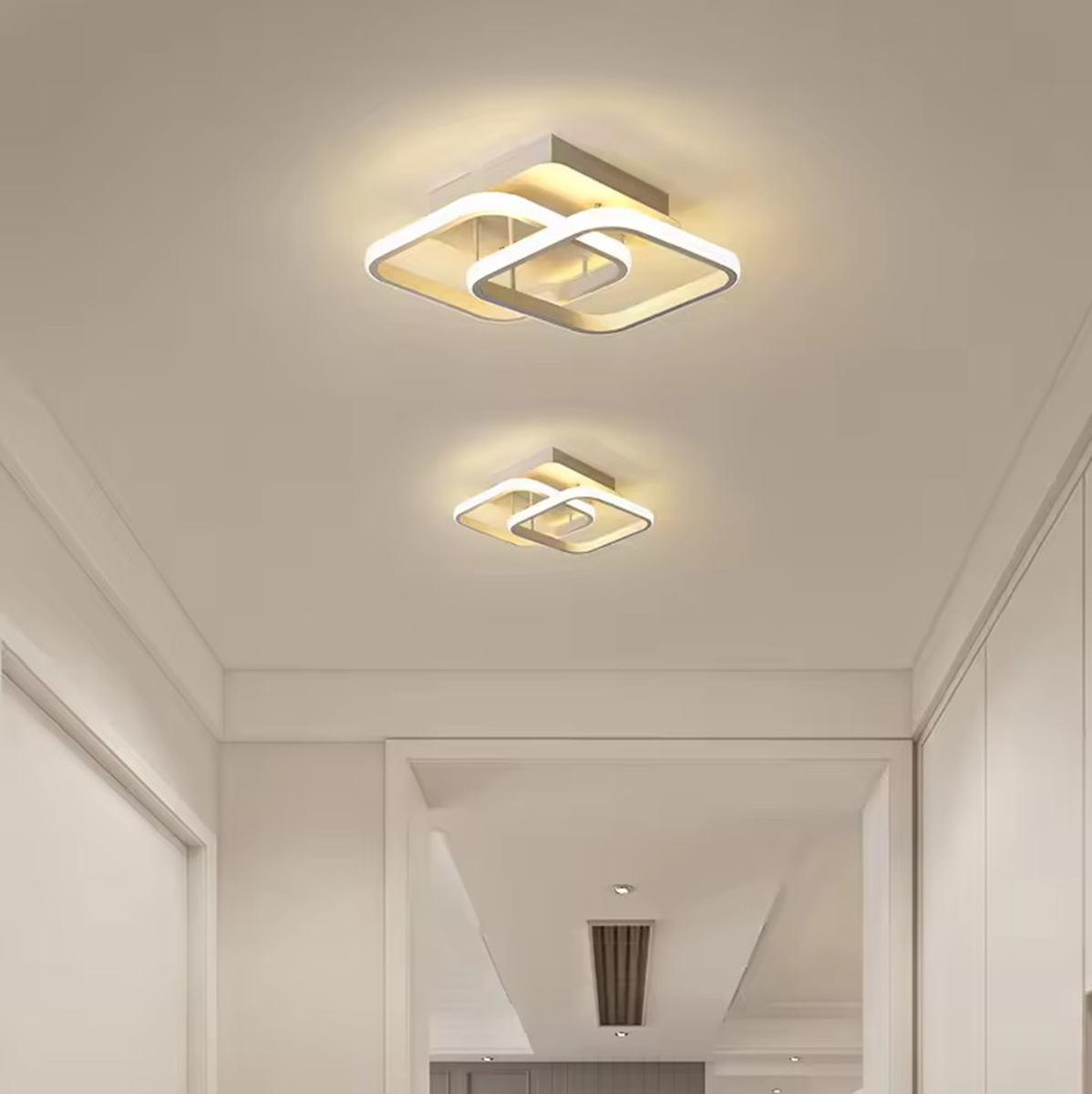 LAMPA WISZĄCA PLAFON BIAŁY 22W - obrazek 3