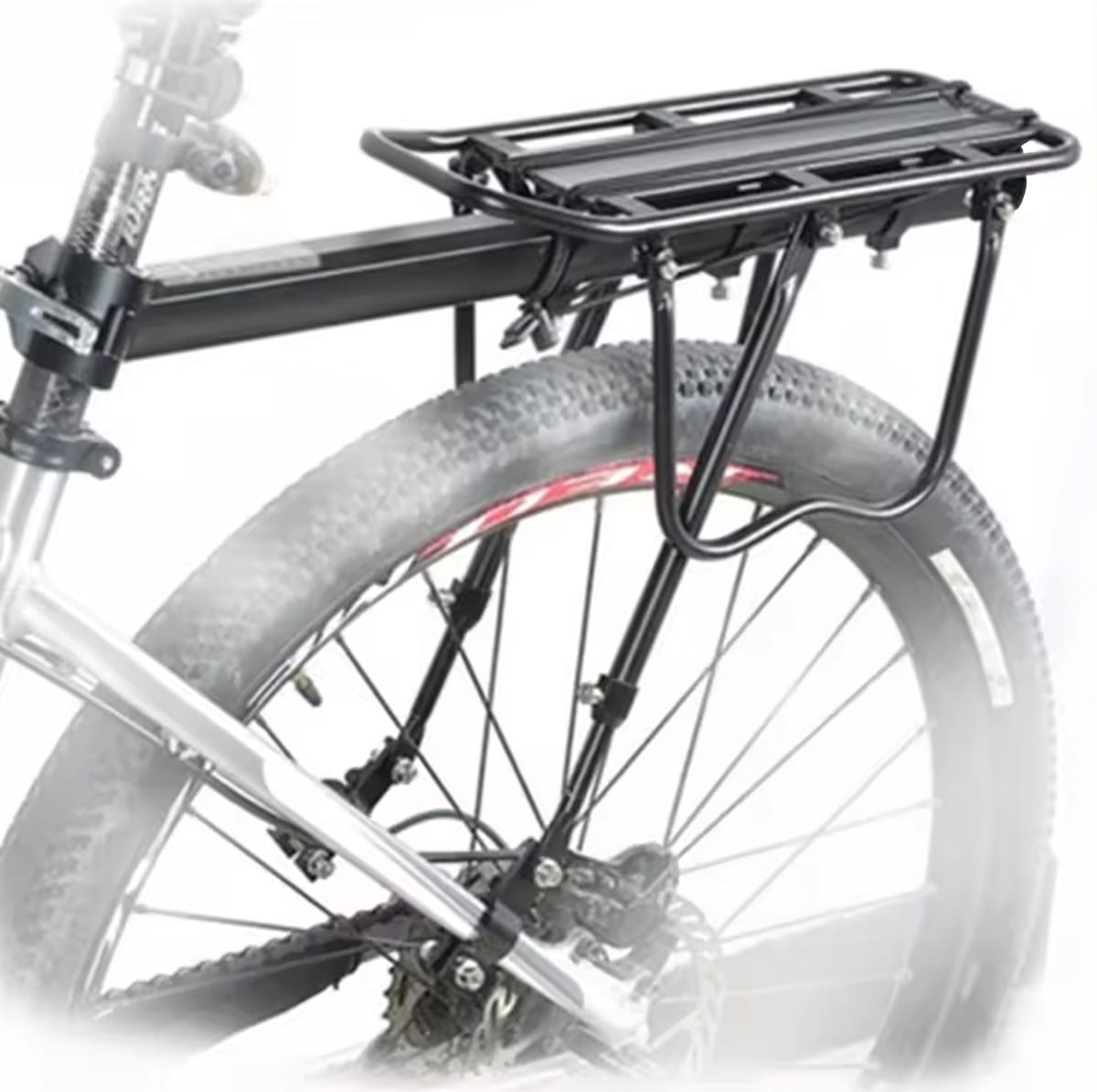 BAGAŻNIK ROWEROWY TYLNY ALUMINIUM - obrazek 3