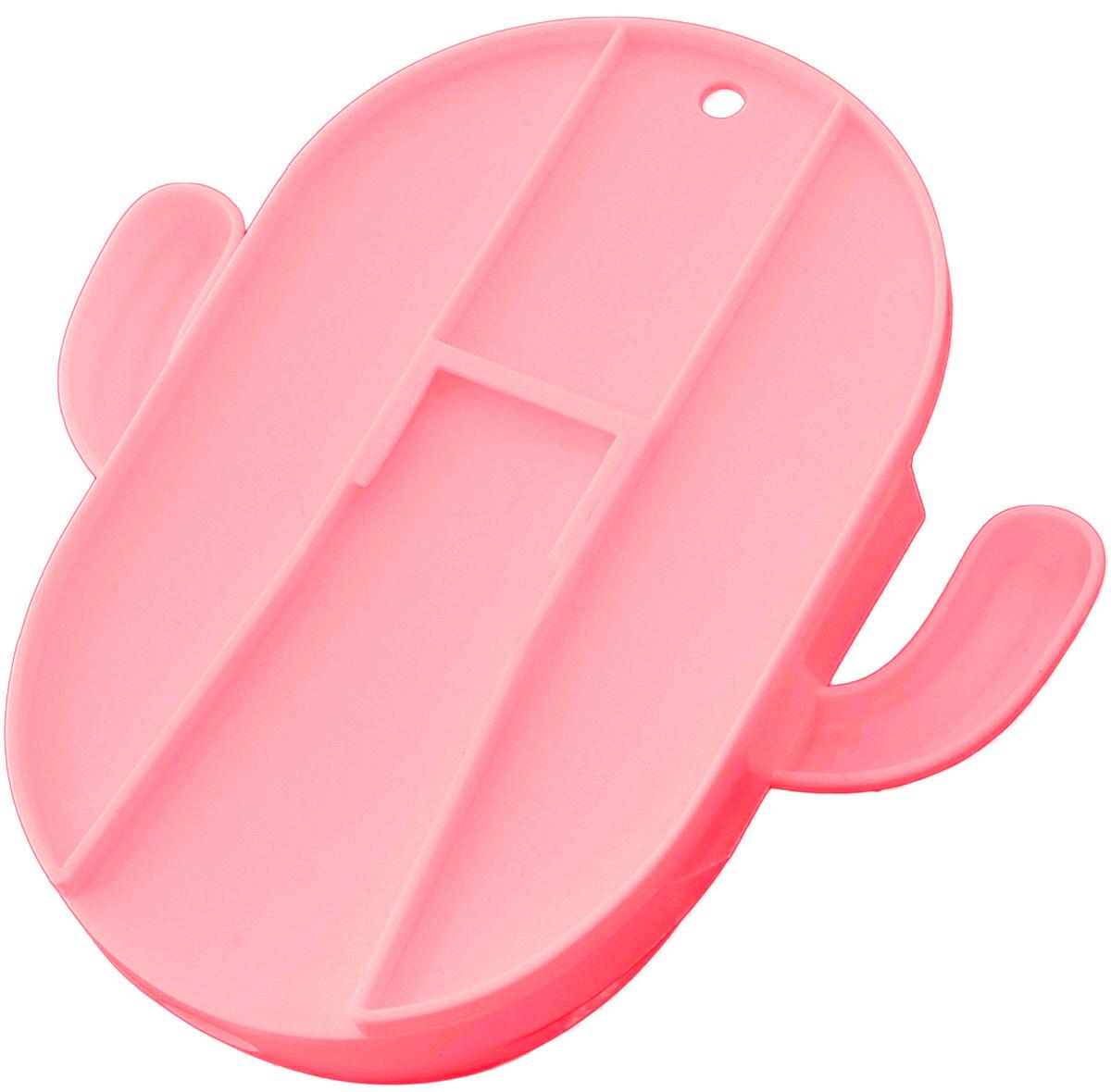 ORGANIZER ŚCIENNY NA SZCZOTECZKI, PĘDZLE PINK - obrazek 3