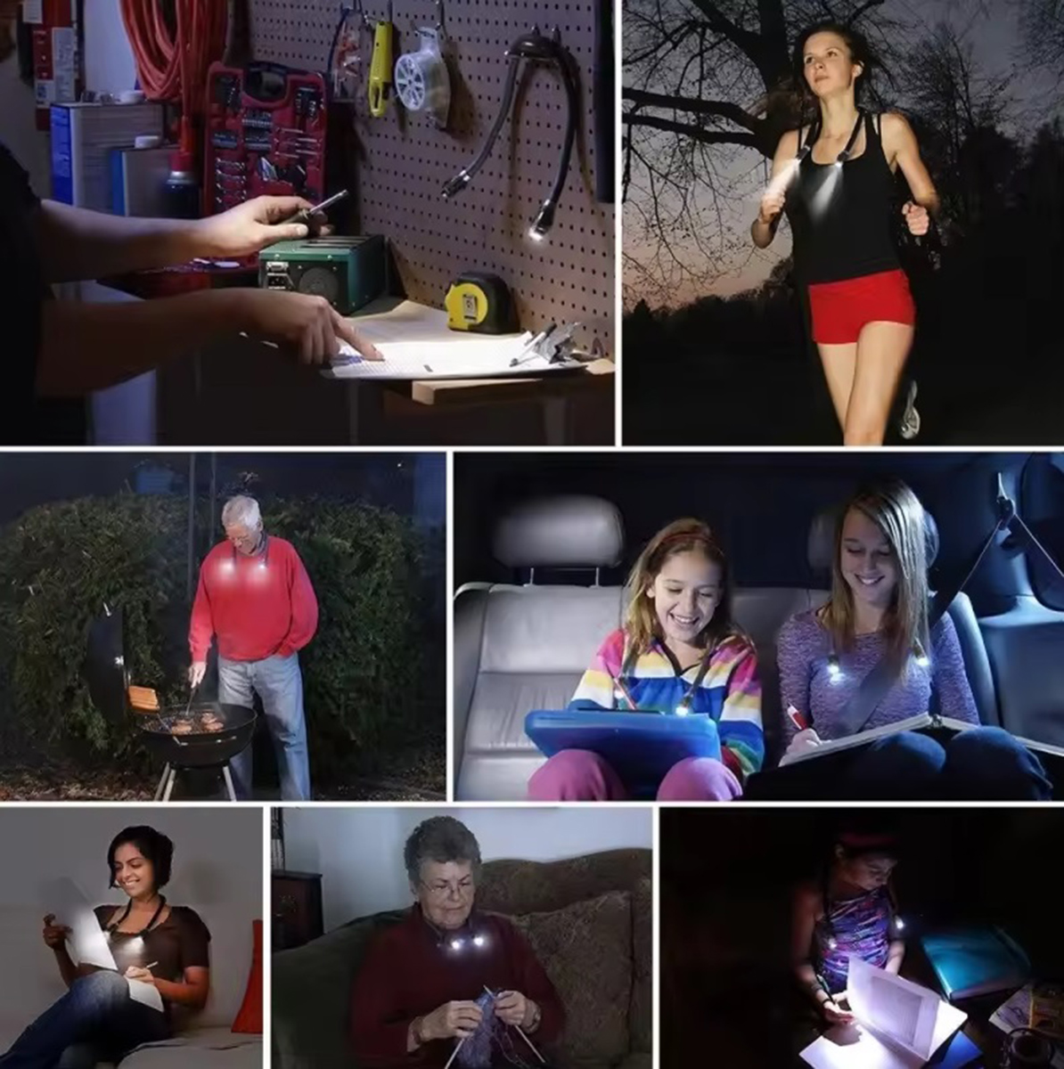 LAMPKA LED NA SZYJĘ DO CZYTANIA - obrazek 5