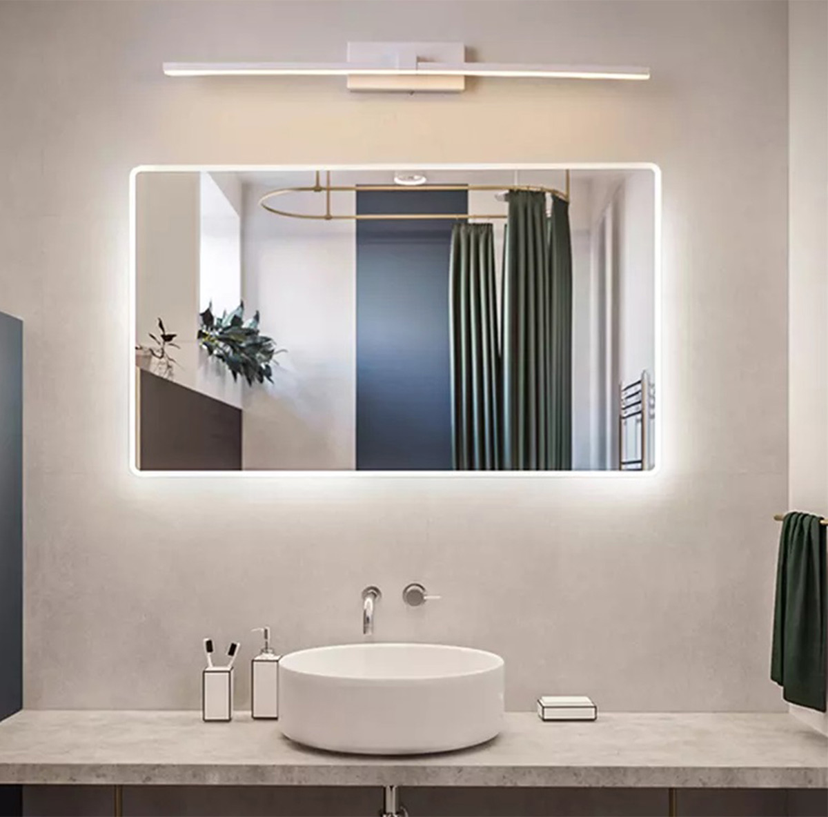 LAMPA LED NAD LUSTRO 40CM WHITE - obrazek 6