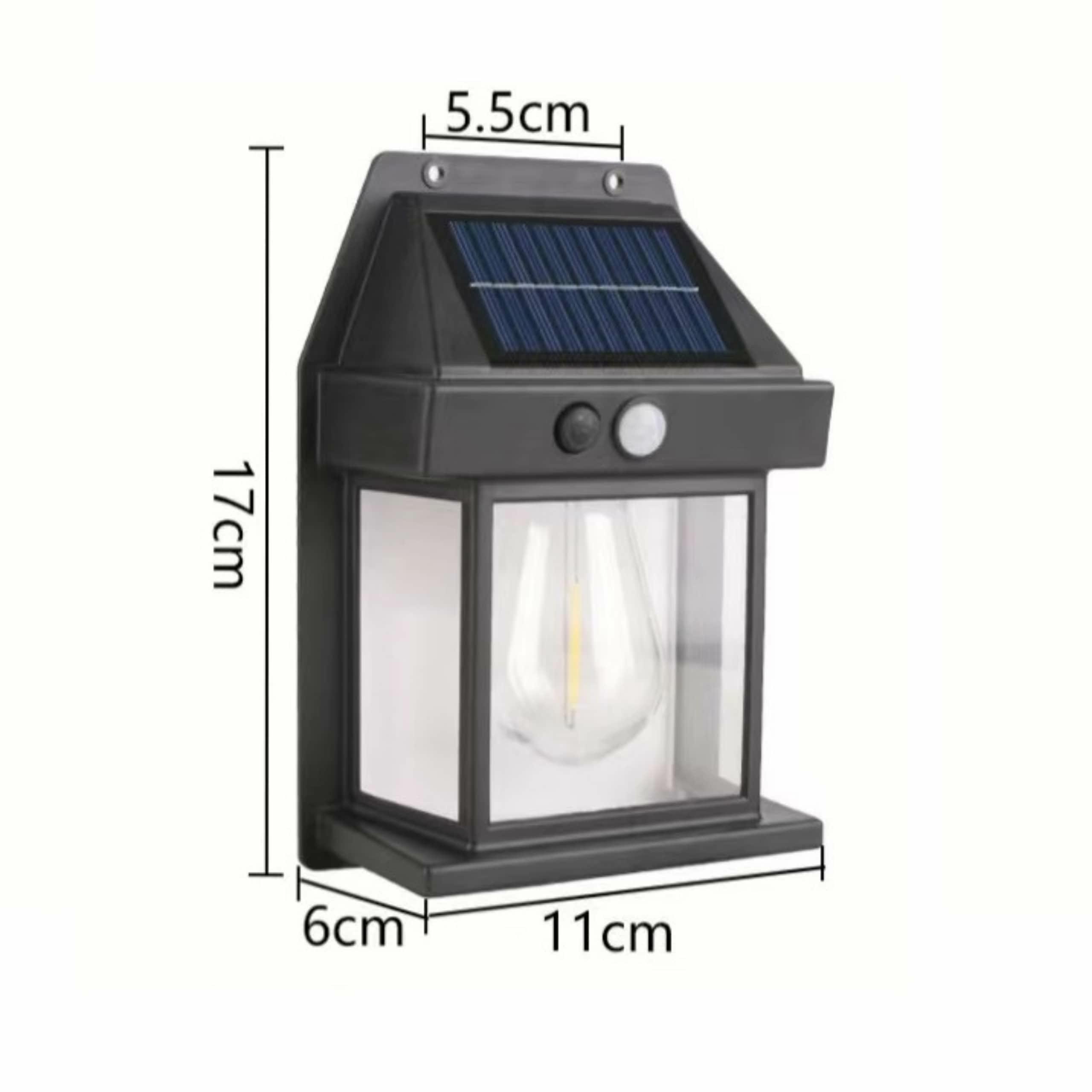 KINKIET ŚCIENNY SOLARNY LED Z CZUJNIKIEM RUCHU - obrazek 5