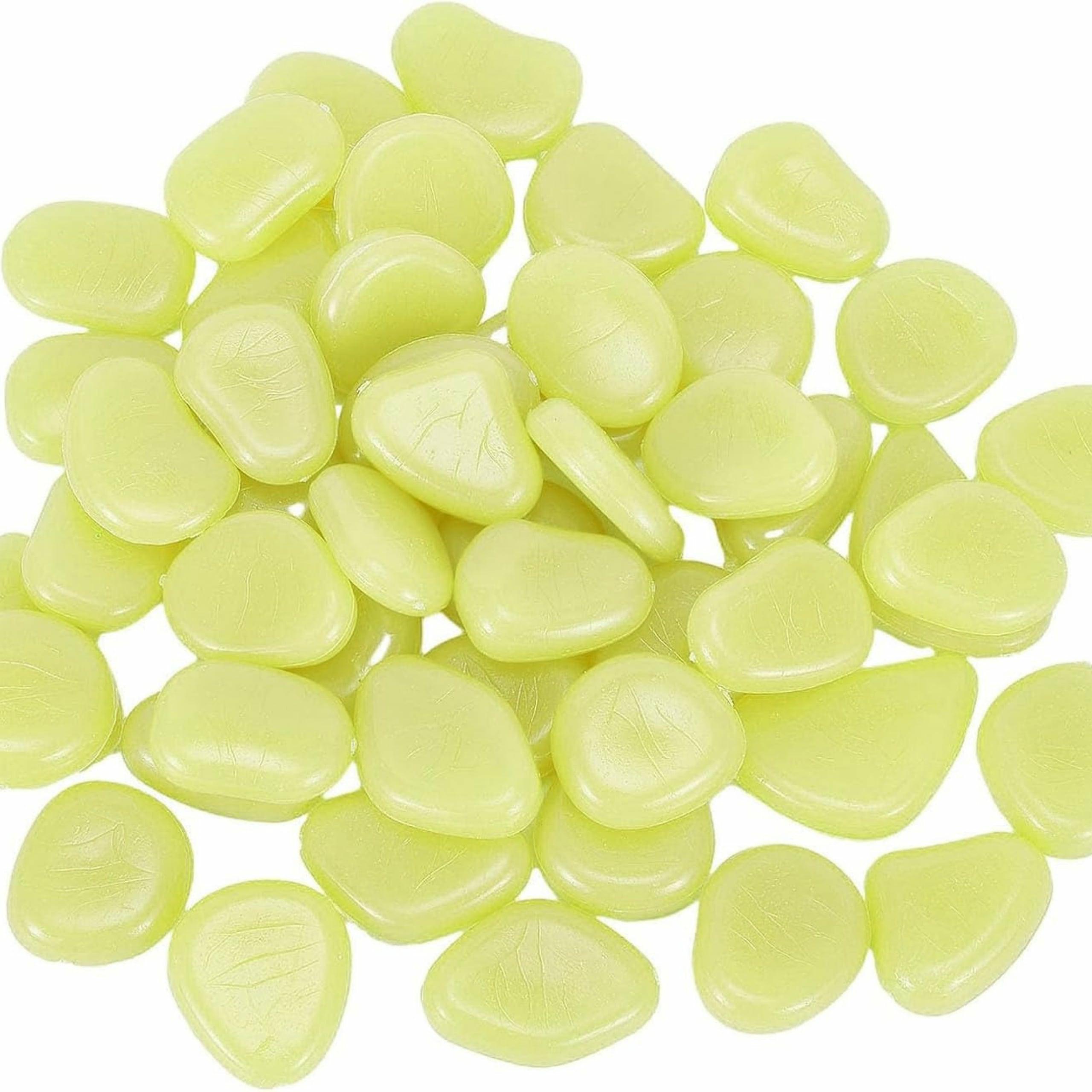 KAMIENIE ŚWIECĄCE FLUOR ŻÓŁTE MAŁE