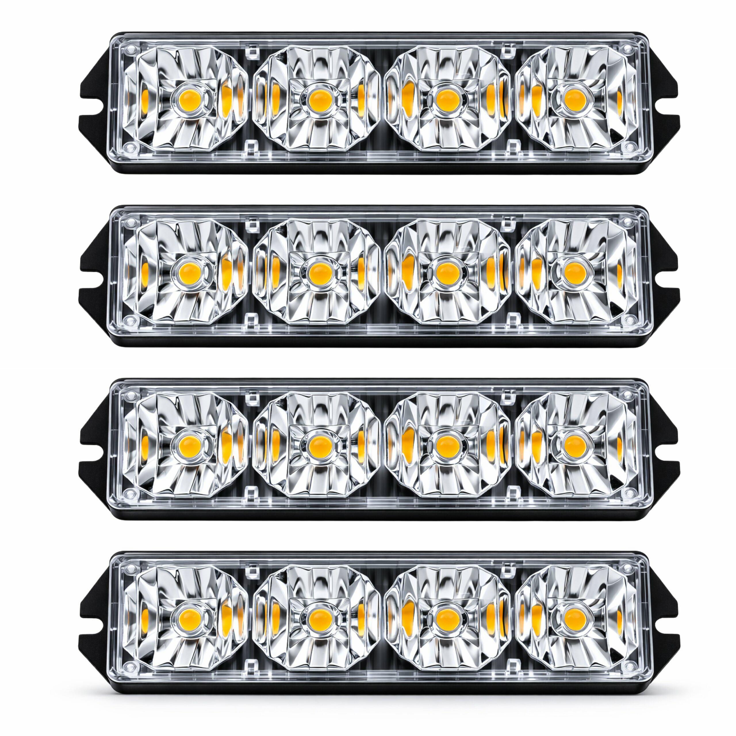 LAMPA STROBOSKOPOWA LED POMARAŃCZOWY
