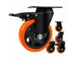 Zestaw kółek obrotowych 4 sztuki 125 mm