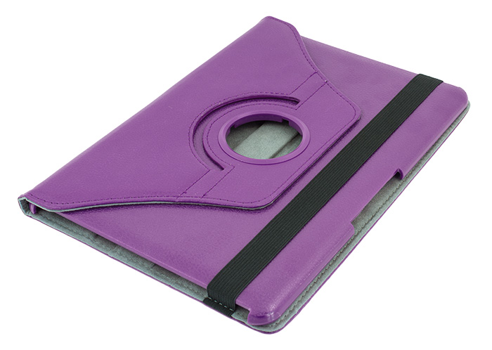 OBROTOWE ETUI 10 GALAXY TAB2 PURPLE
