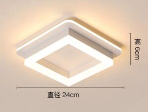 LAMPA SUFITOWA PLAFON LED BIAŁY