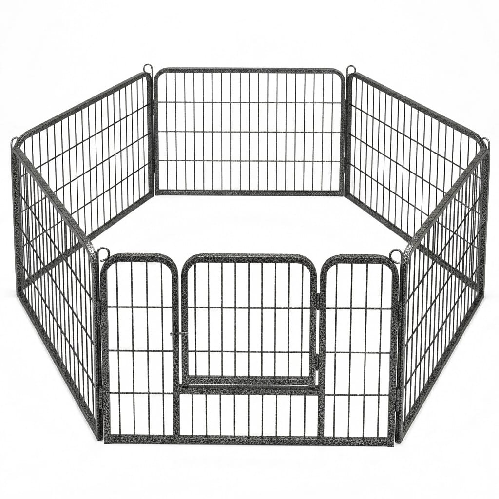 KOJEC KLATKA ZAGRODA MODUŁOWA DLA ZWIERZĄT PSA KOTA 6 PANELI X 80X55CM