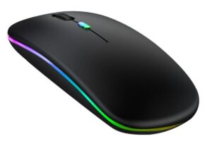 MYSZ BEZPRZEWODOWA RGB BLACK