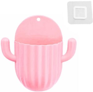 ORGANIZER ŚCIENNY NA SZCZOTECZKI, PĘDZLE PINK